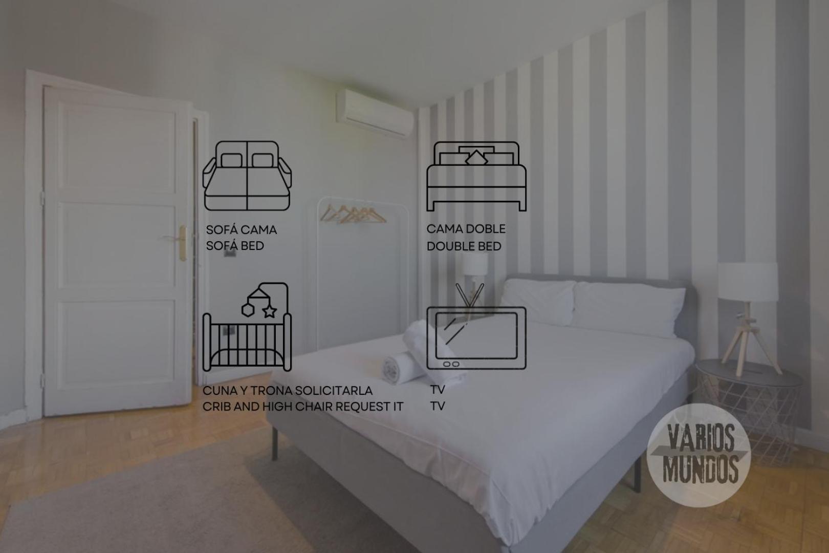 Apartamento De 4Hab En La Latina Con Vistas A Madrid Centro Extérieur photo